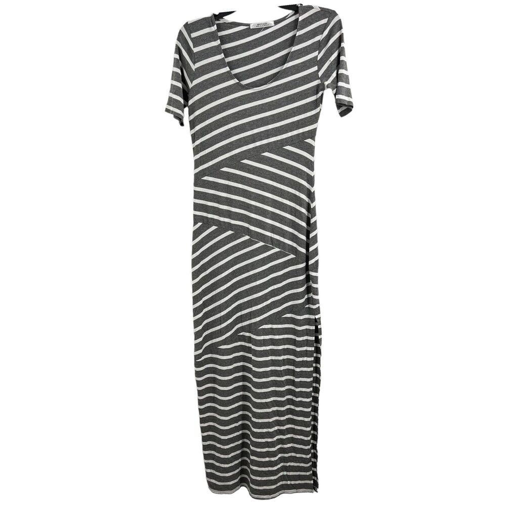 LAMade‎ Grey Stripe Maxi Small New